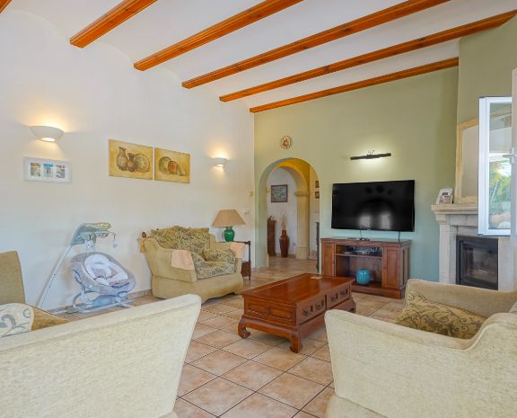 Traditionell Enplansvilla i Costa Nova, Jávea – Platt Tomt, Pool och Utomhusliv