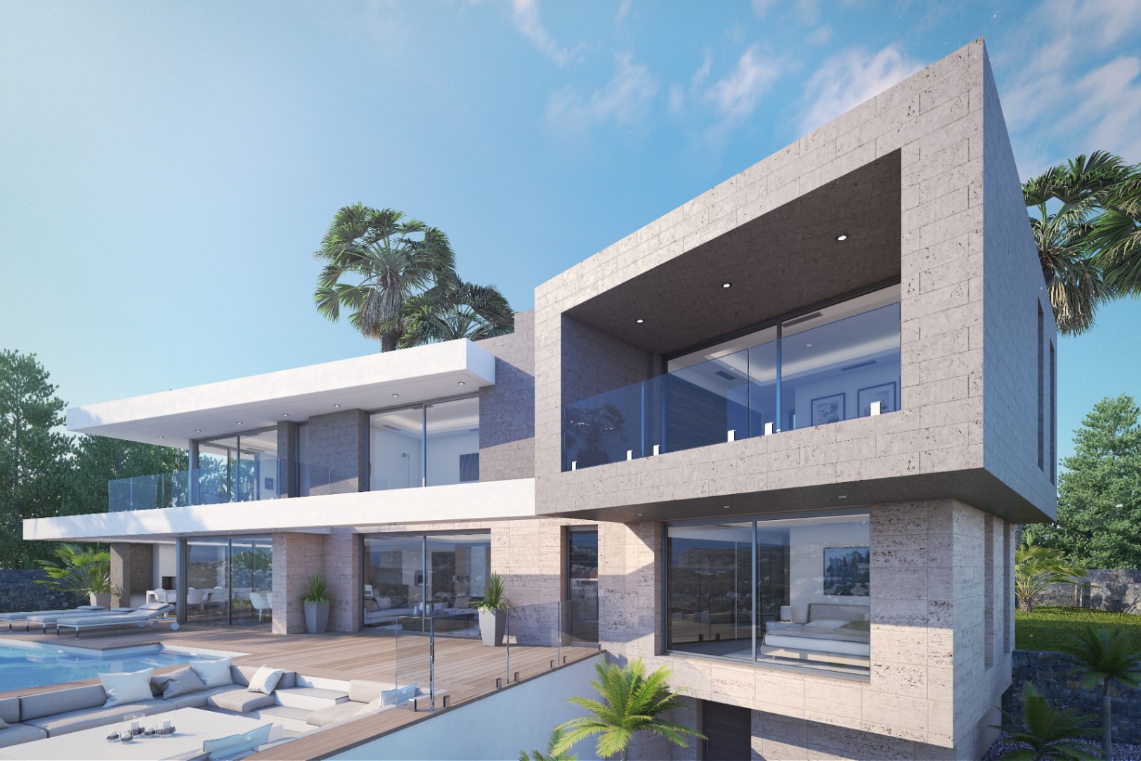 Lyxigt boende i utsökt Jávea-villa med panoramautsikt och avancerade funktioner