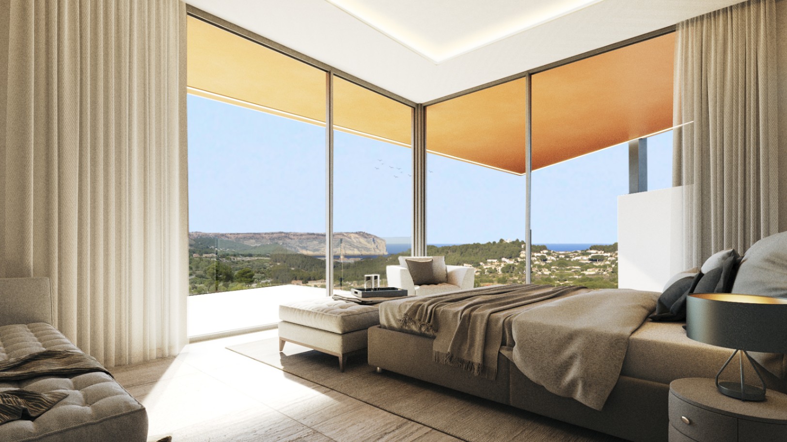 Överdådig villa med 4 sovrum med panoramautsikt och infinitypool