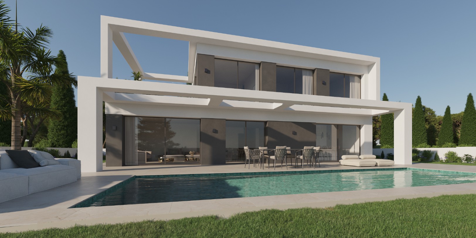 Utsökt lyxvilla i Jávea: Modern design nära de bästa internationella skolorna