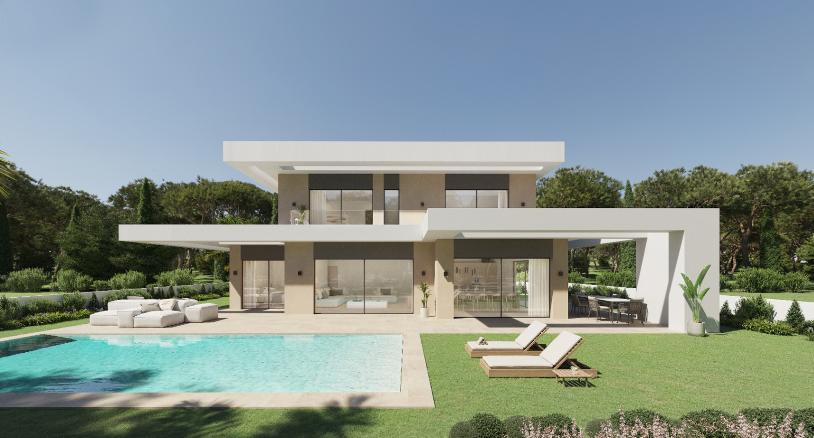 ETT MODERNT DESIGNPROJEKT I ETT UTMÄRKT LÄGE I JAVEA, NÄRA STRÄNDER OCH BEKVÄMLIGHETER