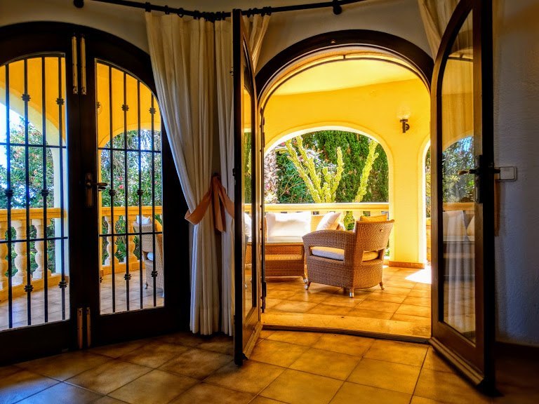 Charmig villa med fantastisk utsikt över Javea från Montgo, Cabo de San Antonio till Cabo La Nao