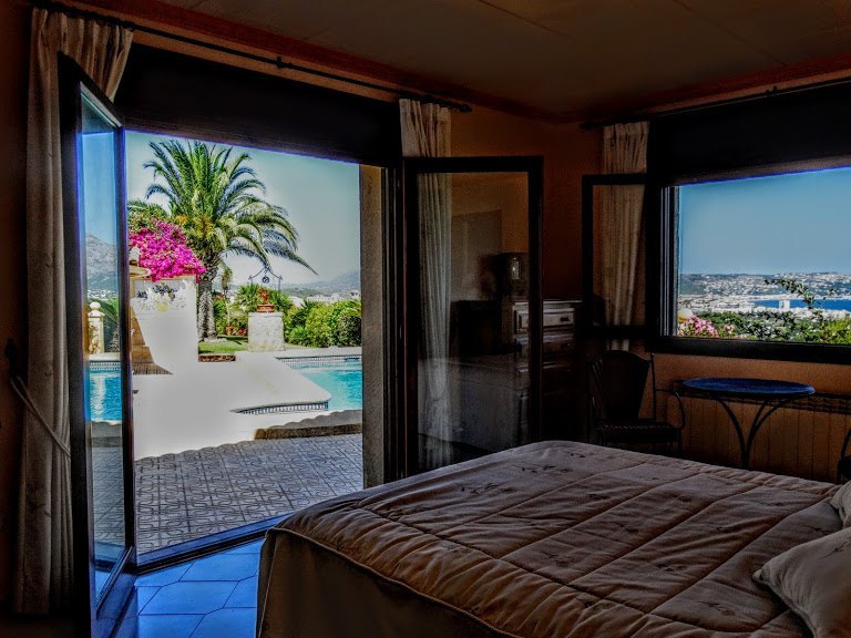 Charmig villa med fantastisk utsikt över Javea från Montgo, Cabo de San Antonio till Cabo La Nao