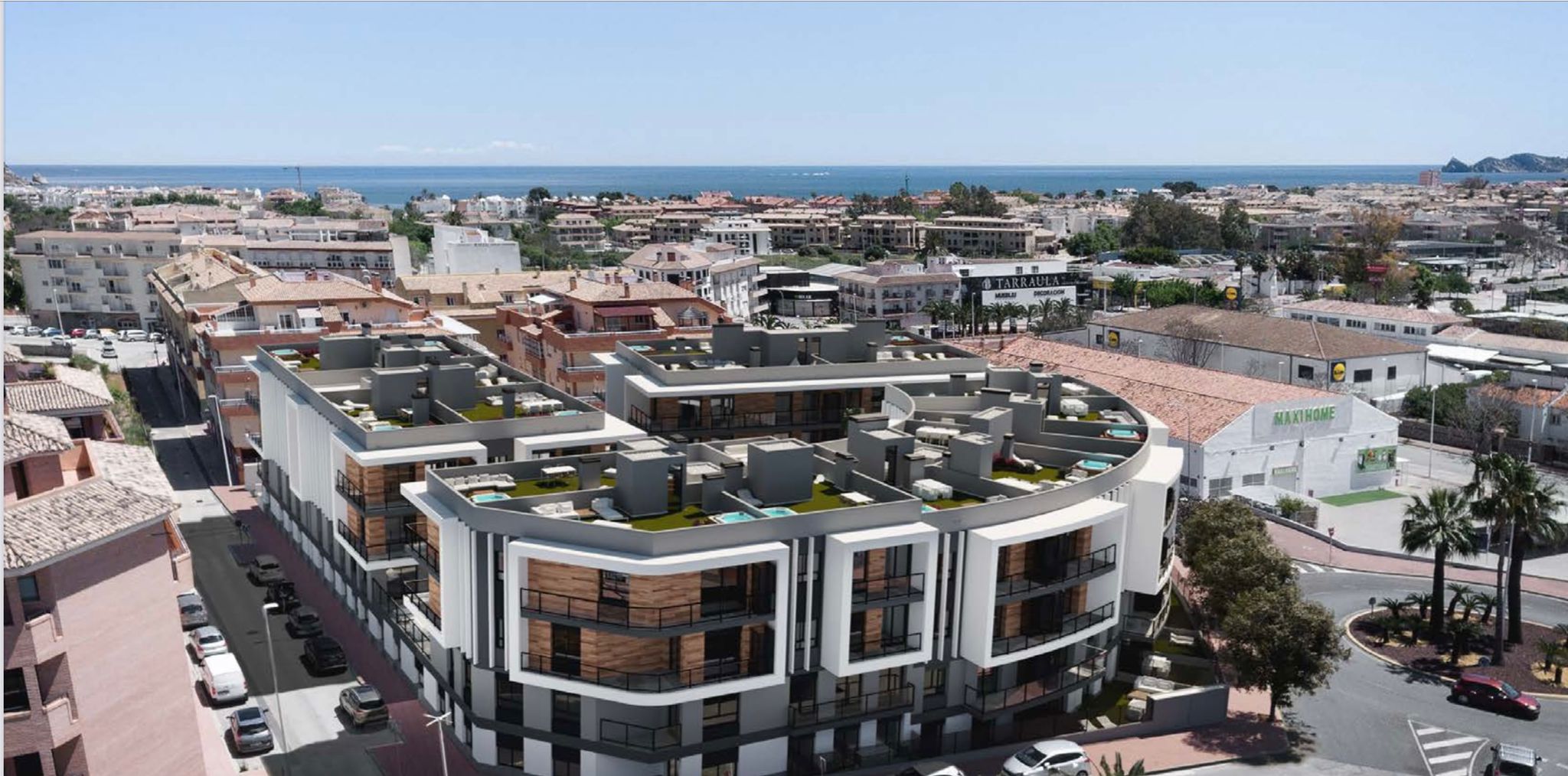 Återförsäljning av nybyggd lägenhet med 3 sovrum i Javea